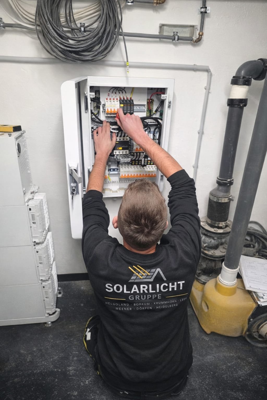 Solaranlage Installation